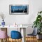 Family Canvas Wall Art - Navy Blue Decor - Family Word Sign - Modern Canvas Prints for Bedroom & Living Room